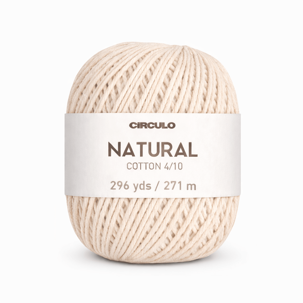 Circulo Barroco / Circulo Natural Cotton Yarn, 400g - Leo Hobby