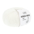 Lang Yarns Alpaca Soxx 4-ply Yarn, 390m / 100g – White (0002)