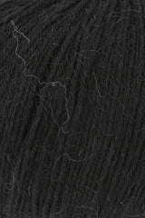 Lang Yarns Alpaca Soxx 4-ply Yarn, 390m / 100g – Black (0004), yarn texture