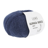 Lang Yarns Alpaca Soxx 4-ply Yarn, 390m / 100g – Navy (0025)