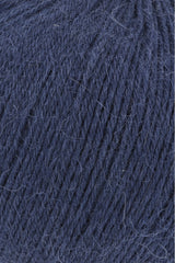 Lang Yarns Alpaca Soxx 4-ply Yarn, 390m / 100g – Navy (0025), yarn texture