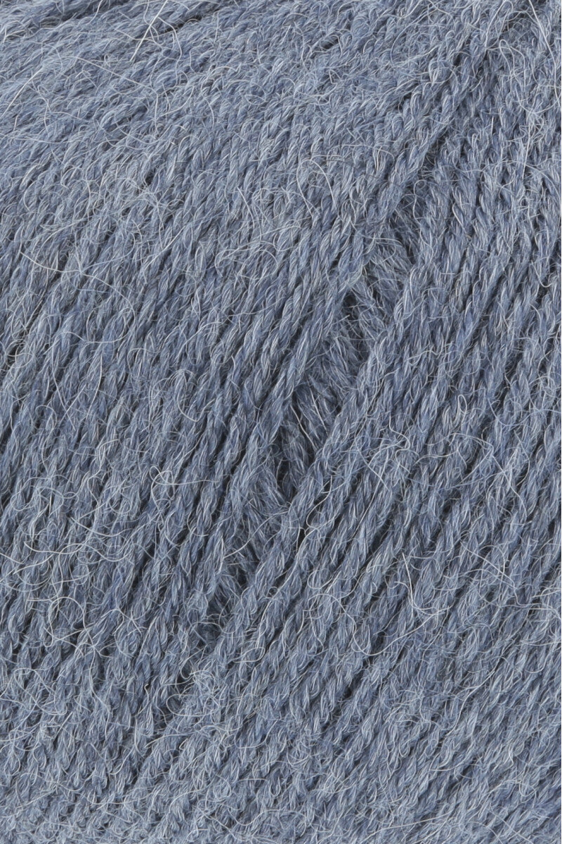 Lang Yarns Alpaca Soxx 4-ply Yarn, 390m / 100g – Jeans Mélange (0034), yarn texture