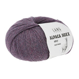 Lang Yarns Alpaca Soxx 4-ply Yarn, 390m / 100g – Violet Mélange (0047)