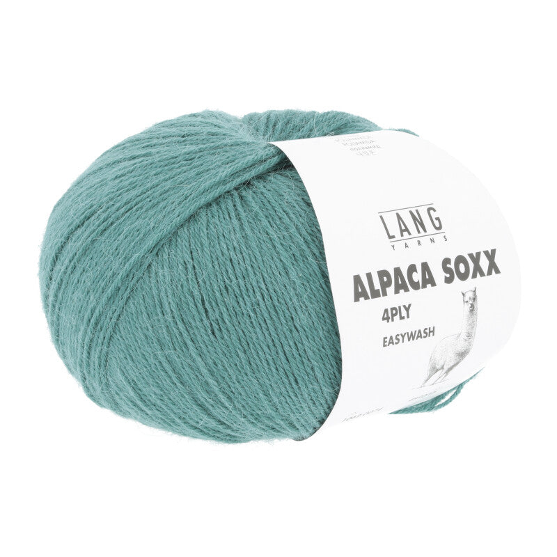 Lang Yarns Alpaca Soxx 4-ply Yarn, 390m / 100g – Atlantic (0074)