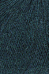 Lang Yarns Alpaca Soxx 4-ply Yarn, 390m / 100g – Dark Petrol Mélange (0188), yarn texture