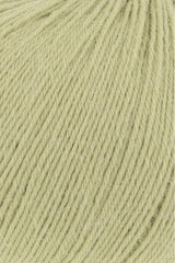 Lang Yarns Alpaca Soxx 4-ply Yarn, 390m / 100g – Light Olive (0197), yarn texture