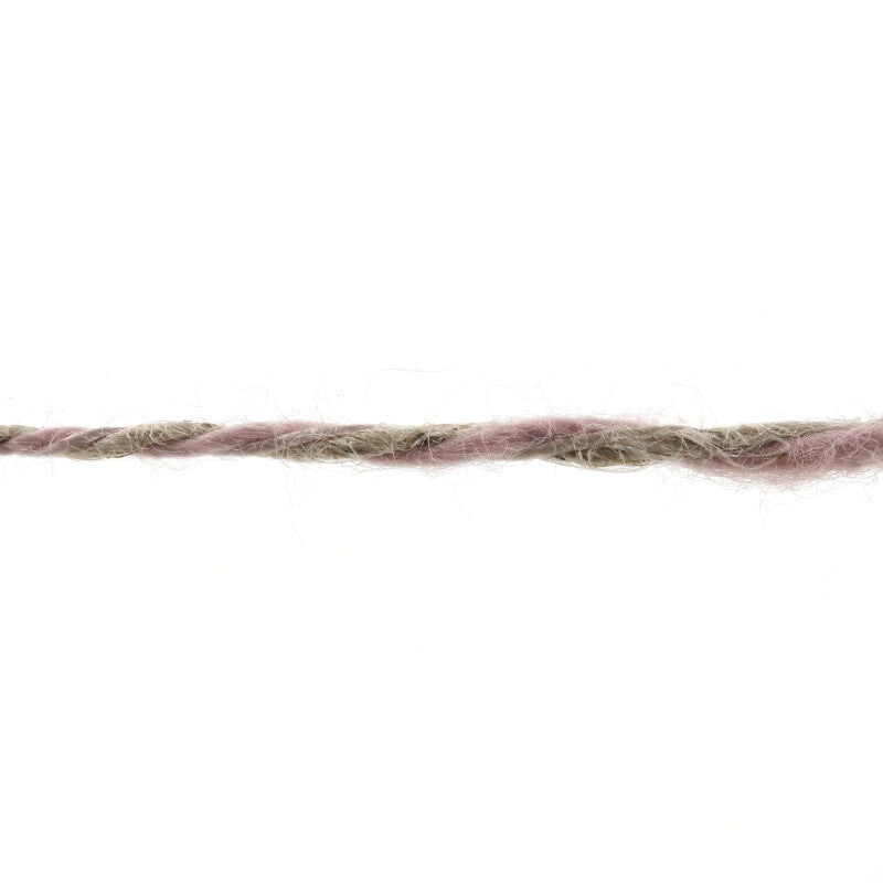 Lang Yarns Linello – 100g / 280m – Green/Light Rose/Skyblue (0301) – yarn texture