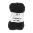 Lang Yarns Cashmere Dreams Yarn, 290m / 25g – Black (0004)