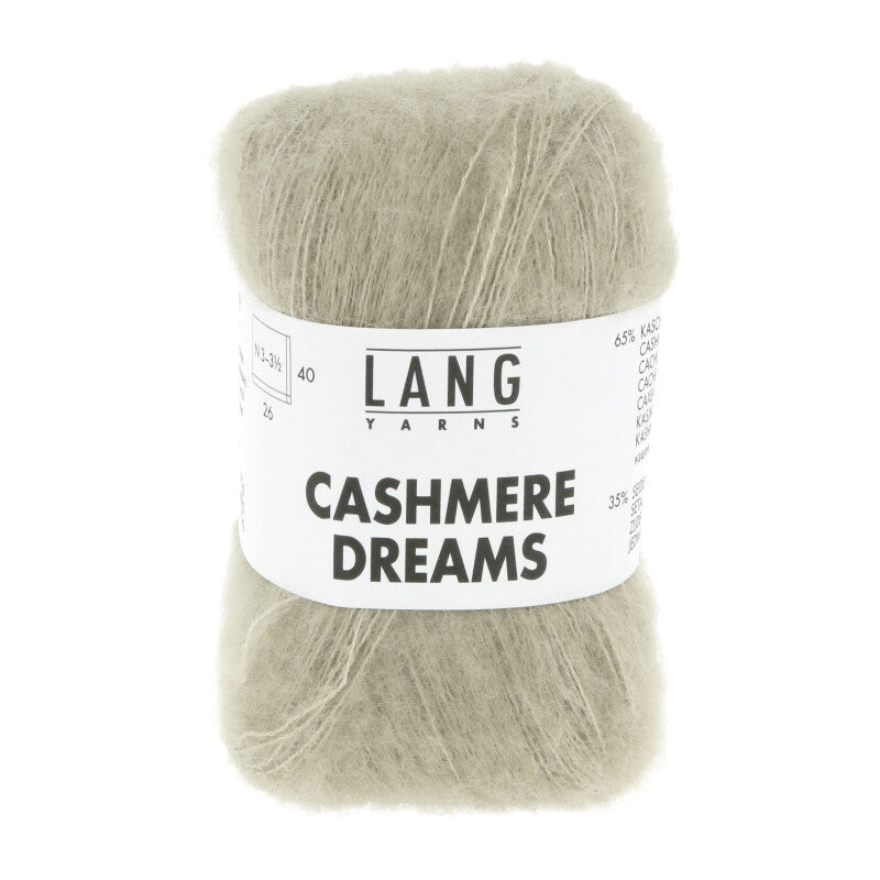 Lang Yarns Cashmere Dreams Yarn, 290m / 25g – Lime (0044)