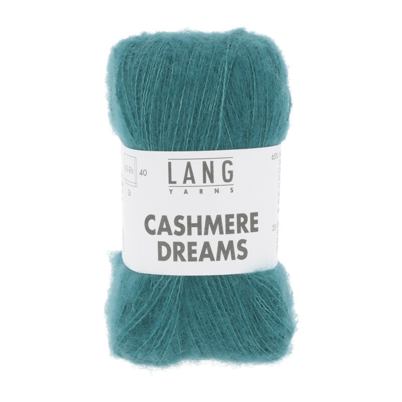 Lang Yarns Cashmere Dreams Yarn, 290m / 25g – Emerald (0074)