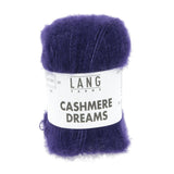 Lang Yarns Cashmere Dreams Yarn, 290m / 25g – Royal Purple (0090)