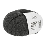Lang Yarns Alpaca Soxx 6-ply Yarn, 390m / 150g – Grey Mélange (0005)
