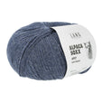 Lang Yarns Alpaca Soxx 6-ply Yarn, 390m / 150g – Blue Mélange (0010)