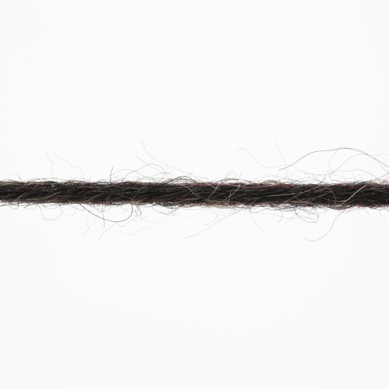 Lang Yarns Alpaca Soxx 6-ply Yarn, 390m / 150g – Dark Brown Mélange (0068), yarn strand