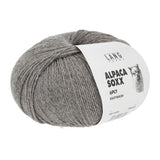 Lang Yarns Alpaca Soxx 6-ply Yarn, 390m / 150g – Light Brown Mélange (0096)