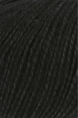 Lang Yarns Regina – 50g / 175m – Black (0004) – detail