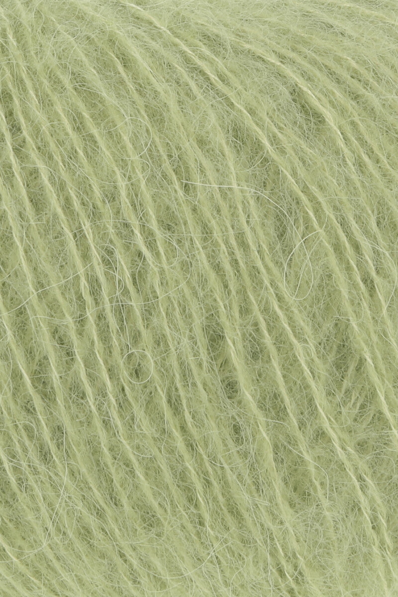Lang Yarns Zen – 25g / 200m – Lime (0044) – detail
