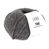 Lang Yarns Yak – 50g / 120m – Dark Grey Mélange (0005)