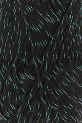 Lang Yarns Quattro Lamé – 50g / 120m – Black (0004) – detail