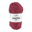 Lang Yarns Quattro Lamé – 50g / 120m – Wine Red (0062)