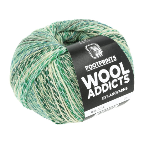 Lang Yarns Footprints – 100g / 400m – Green (0013)