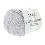 Lang Yarns Baby Cotton – 50g / 180m – Light Grey (0024)