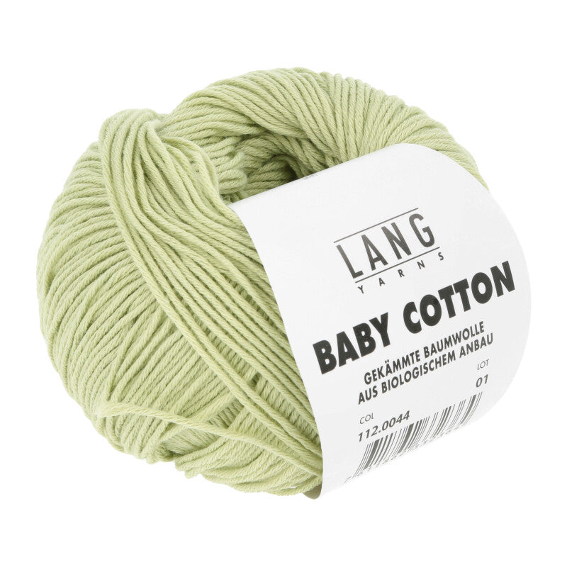 Lang Yarns Baby Cotton – 50g / 180m – Lime (0044)