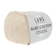 Lang Yarns Baby Cotton – 50g / 180m – Sand (0096)