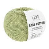 Lang Yarns Baby Cotton – 50g / 180m – Light Olive (0097)