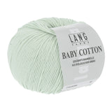 Lang Yarns Baby Cotton – 50g / 180m – Pale Green (0258)