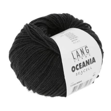 Lang Yarns Oceania – 50g / 140m – Black (0004)