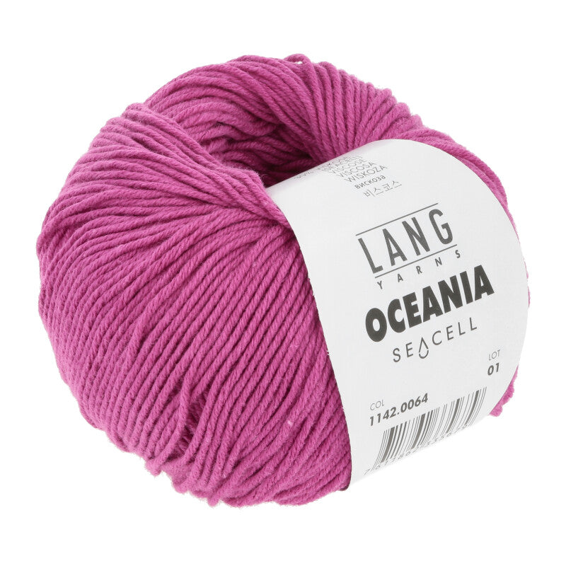 Lang Yarns Oceania – 50g / 140m – Fuchsia (0064)