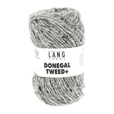 Lang Yarns Donegal Tweed+ Yarn, 105m / 50g – Light Grey (0023)