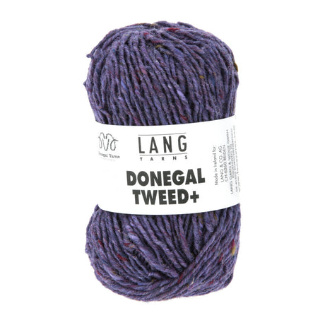 Lang Yarns Donegal Tweed+ Yarn, 105m / 50g – Light Purple (0047)