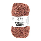 Lang Yarns Donegal Tweed+ Yarn, 105m / 50g – Rust (0087)