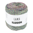 Lang Yarns Illusion – 100g / 270m – Fuchsia/Green/Blue (0003)