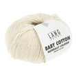 Lang Yarns Baby Cotton Naturally Colored – 50g / 180m – Ivory (0001)