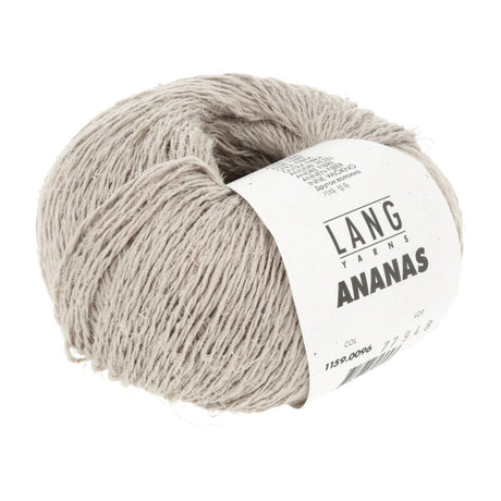 Lang Yarns Ananas yarn, Stone, colour 0096, ball photograph