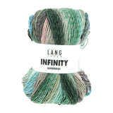 Lang Yarns Infinity – 100g / 260m – Meadow Greens (0005)