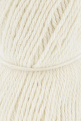 Lang Yarns Donegal Woolen Spun Yarn, 105m / 50g – White (0001), yarn texture