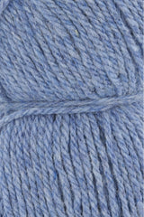 Lang Yarns Donegal Woolen Spun Yarn, 105m / 50g – Blue (0022), yarn texture