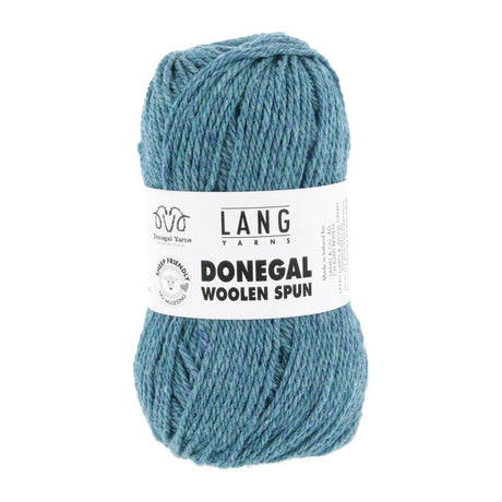 Lang Yarns Donegal Woolen Spun Yarn, 105m / 50g – Turquoise (0078)