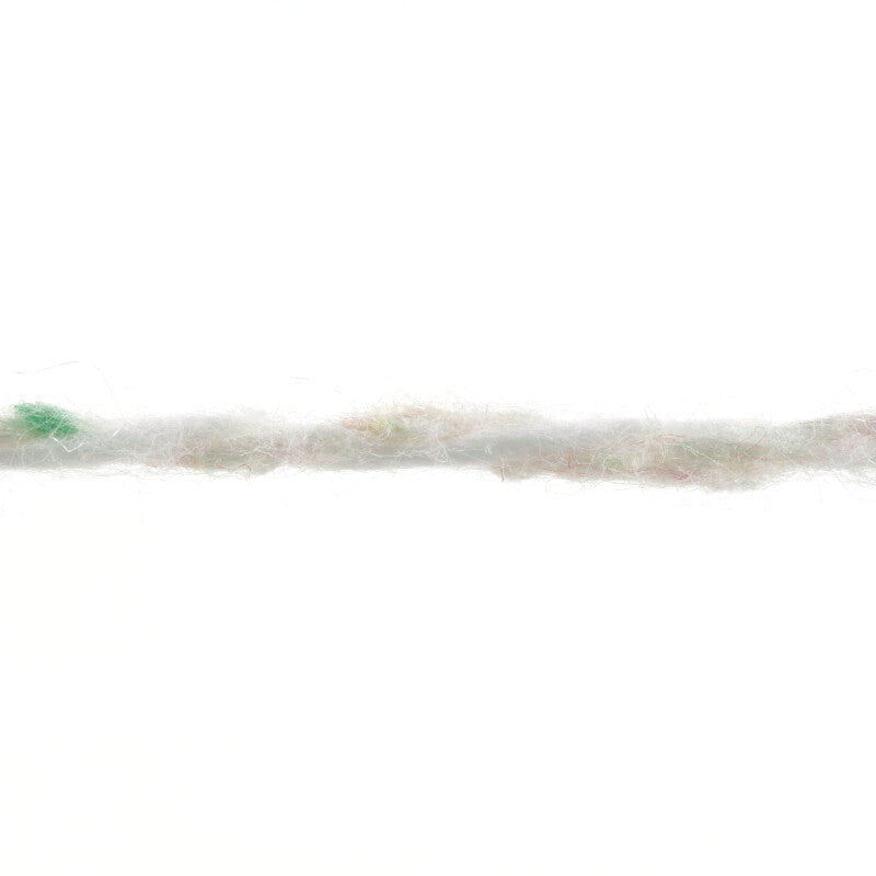 Lang Yarns Cotton Tweed – 50g / 130m – White (0001) – yarn texture