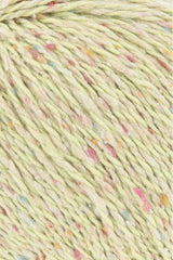 Lang Yarns Cotton Tweed – 50g / 130m – Light Green (0016) – detail