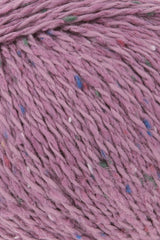 Lang Yarns Cotton Tweed – 50g / 130m – Mauve (0045) – detail