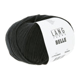 Lang Yarns Belle – 50g / 190m – Black (0004)
