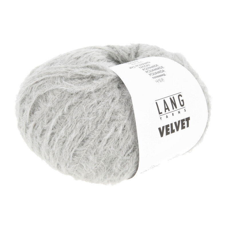 Lang Yarns Velvet – 50g / 170m – Grey (0024)