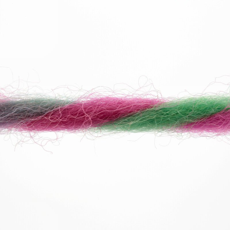 Lang Yarns Twister – 100g / 100m – Hot Pink/Marine/Light Blue (0006) – yarn texture