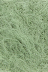 Lang Yarns Fluffy – 50g / 205m – Green (0017) – detail