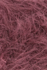 Lang Yarns Fluffy – 50g / 205m – Wine Red (0062) – detail